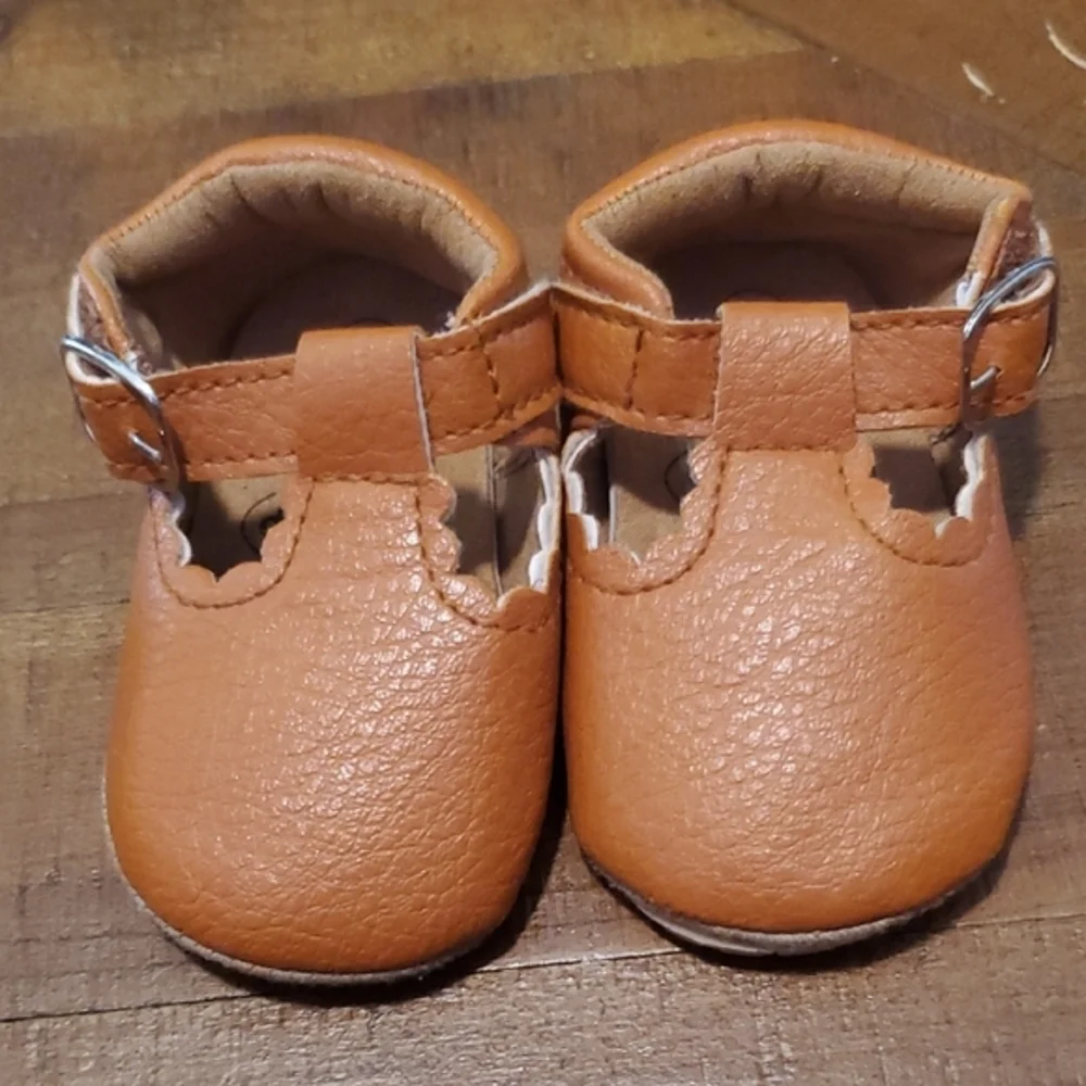🐻 Charming Brown Baby Walker Shoes
